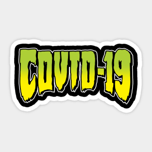 Covid19 Skateboard Sticker